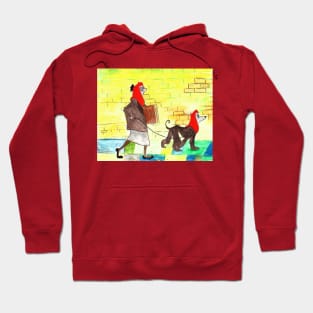 A Walk with the dog Hoodie